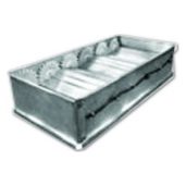 D-800х200 клапан расхода воздуха (комплект 2шт 400х200)
