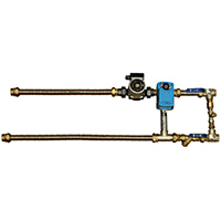 Узлы обвязки для водяных теплообменников ВДЛ-300T-82-6,3