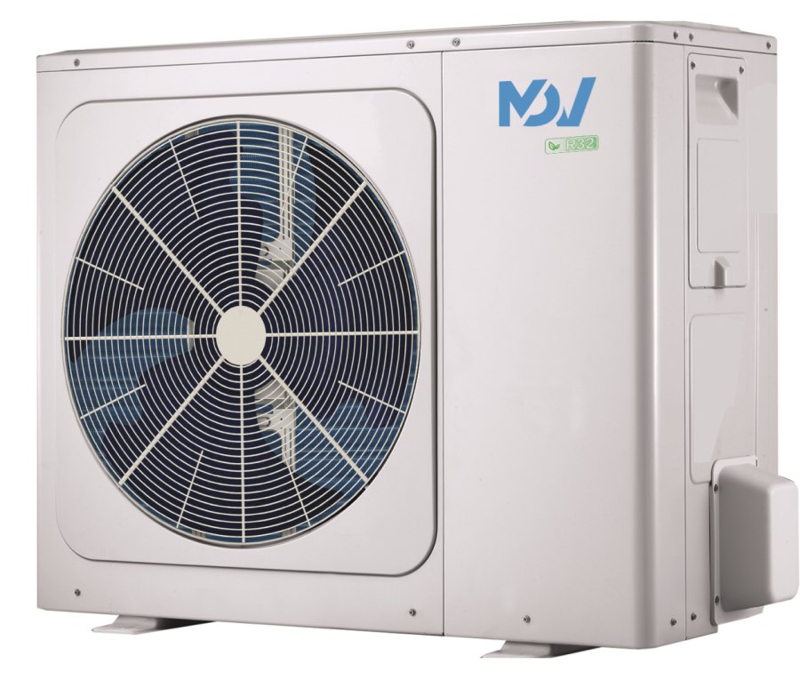 Тепловой насос воздух-вода MDV для отопления и ГВС MDHWA-V14W/D2RN8-B