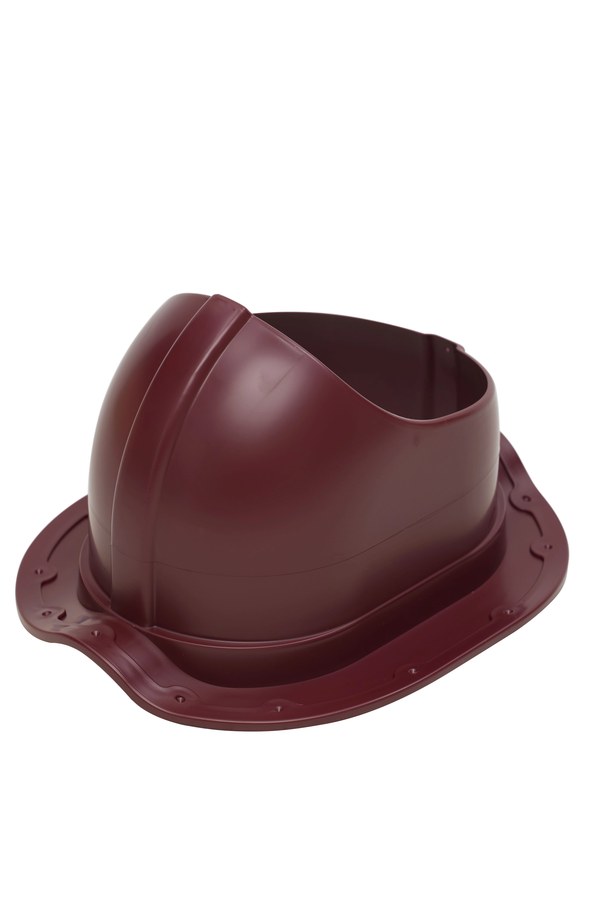 Элемент проходной SPTM для металлочерепицы Monterrey темно-красный ERA