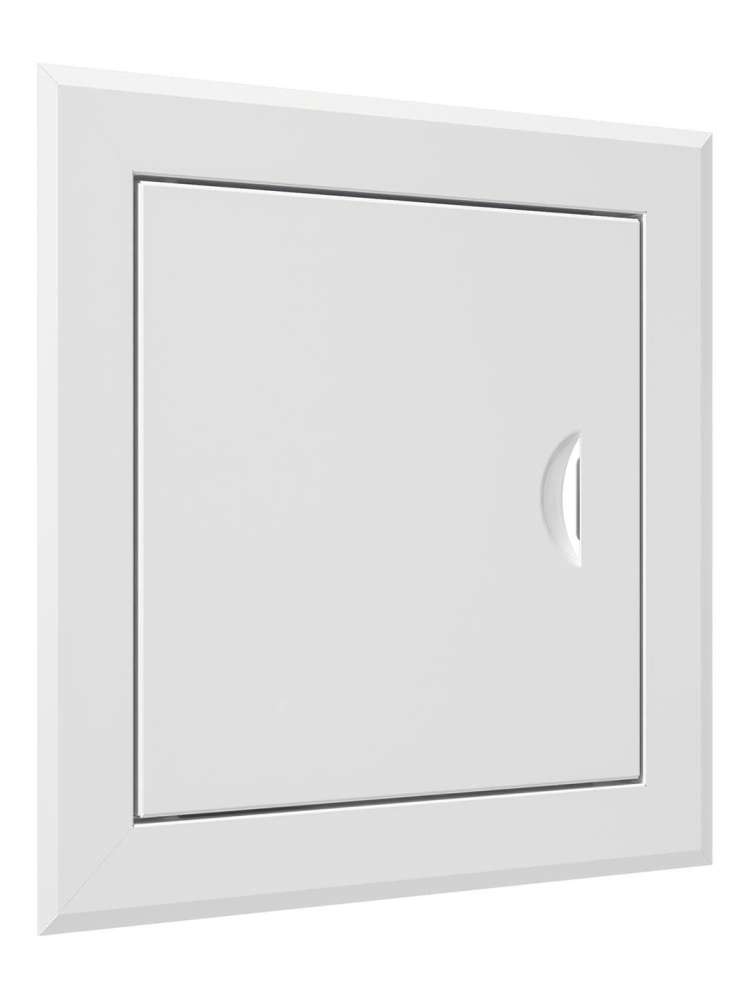 Люк ревизионный ЛТМ фланец 200х200 ручка магнит 260х260 окрашенная сталь EVECS