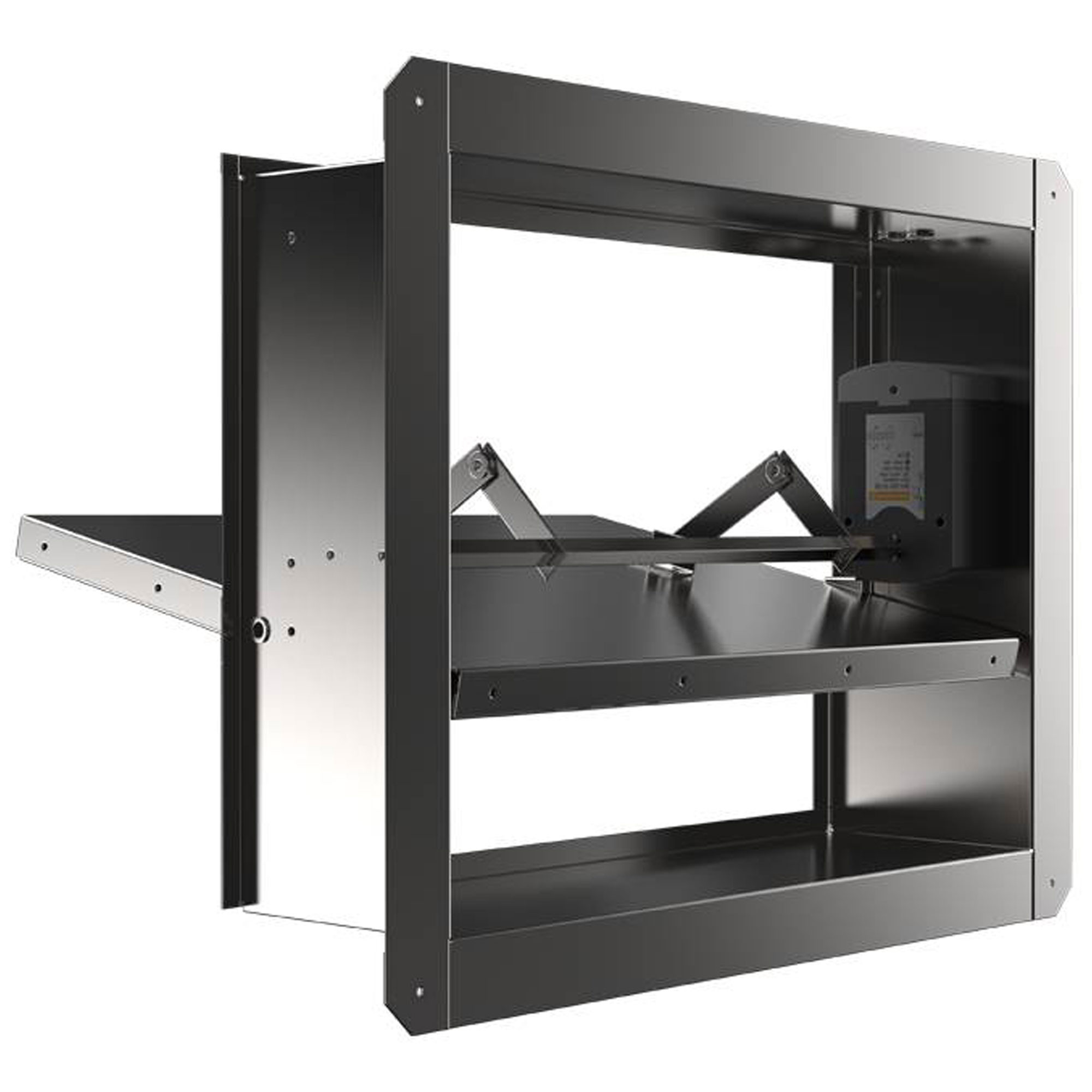 Клапан противопожарный SHUFT SHFDO-60-O-850_450-EM24-0-0-0-0, 850×450 мм, EI 60