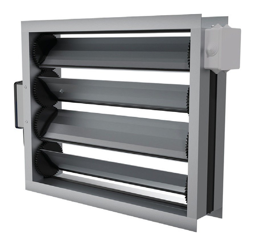 Воздушный клапан с электроподогревом ВКп 1600×900