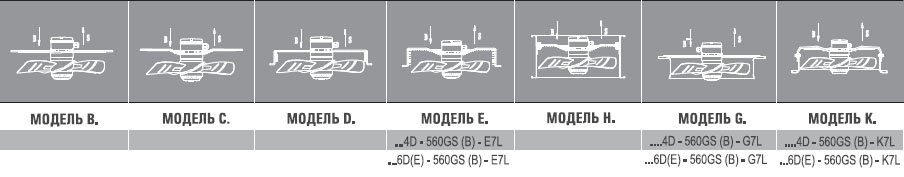АXW-400-B-2E вентилятор осевой для настенного монтажа — Габаритные размеры